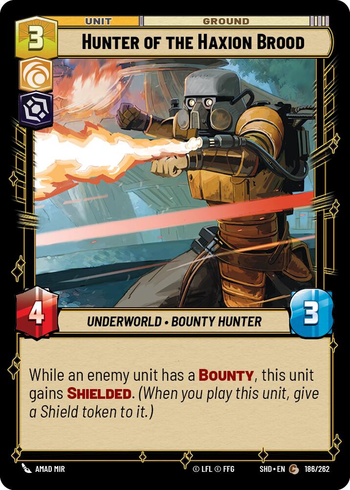 Hunter of the Haxion Brood (186/262) [Shadows of the Galaxy] | Grognard Games