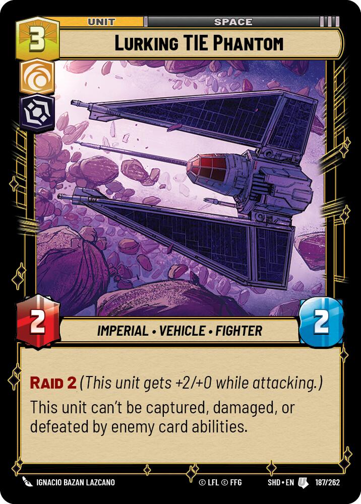 Lurking TIE Phantom (187/262) [Shadows of the Galaxy] | Grognard Games