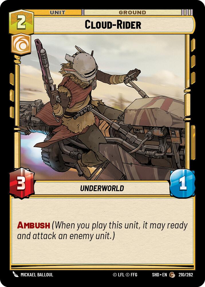 Cloud-Rider (210/262) [Shadows of the Galaxy] | Grognard Games