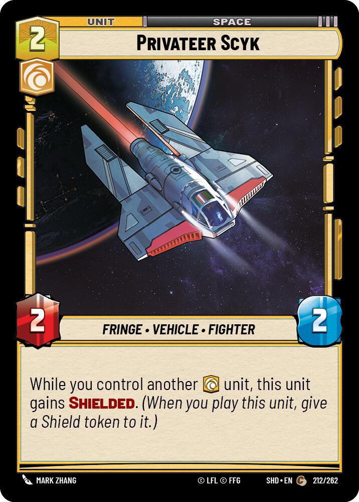 Privateer Scyk (212/262) [Shadows of the Galaxy] | Grognard Games