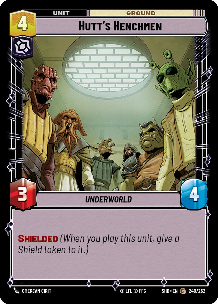 Hutt's Henchmen (240/262) [Shadows of the Galaxy] | Grognard Games