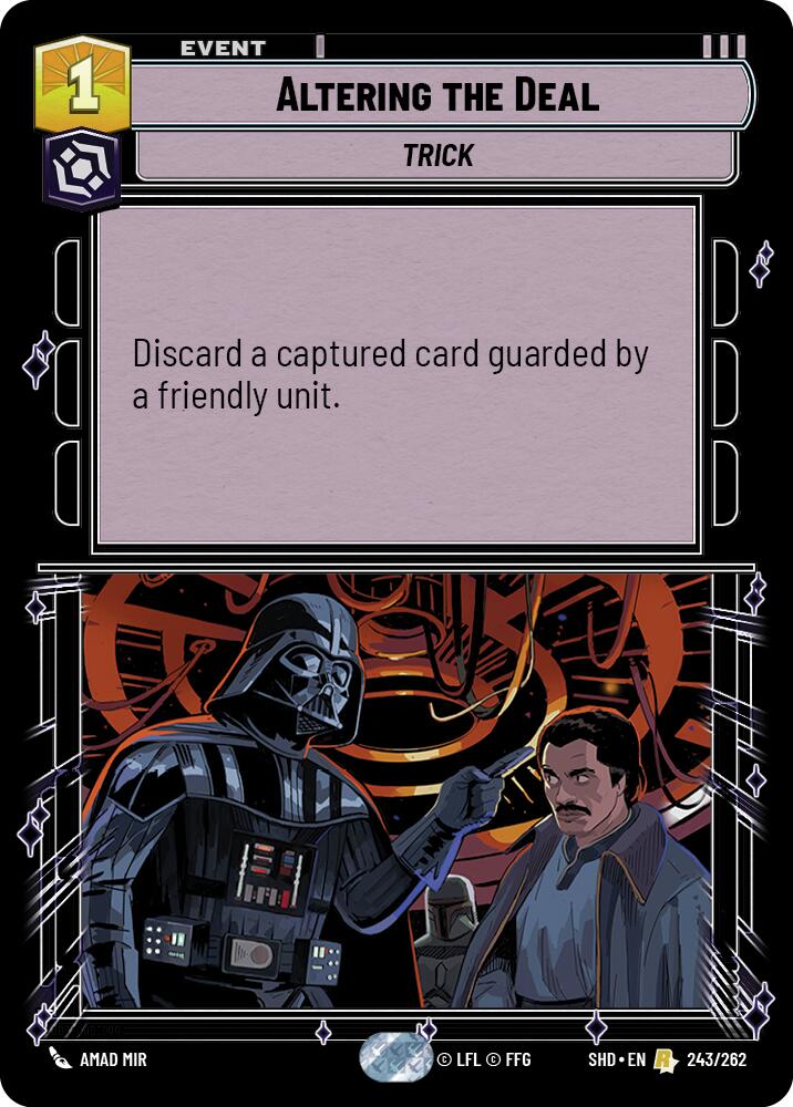 Altering the Deal (243/262) [Shadows of the Galaxy] | Grognard Games