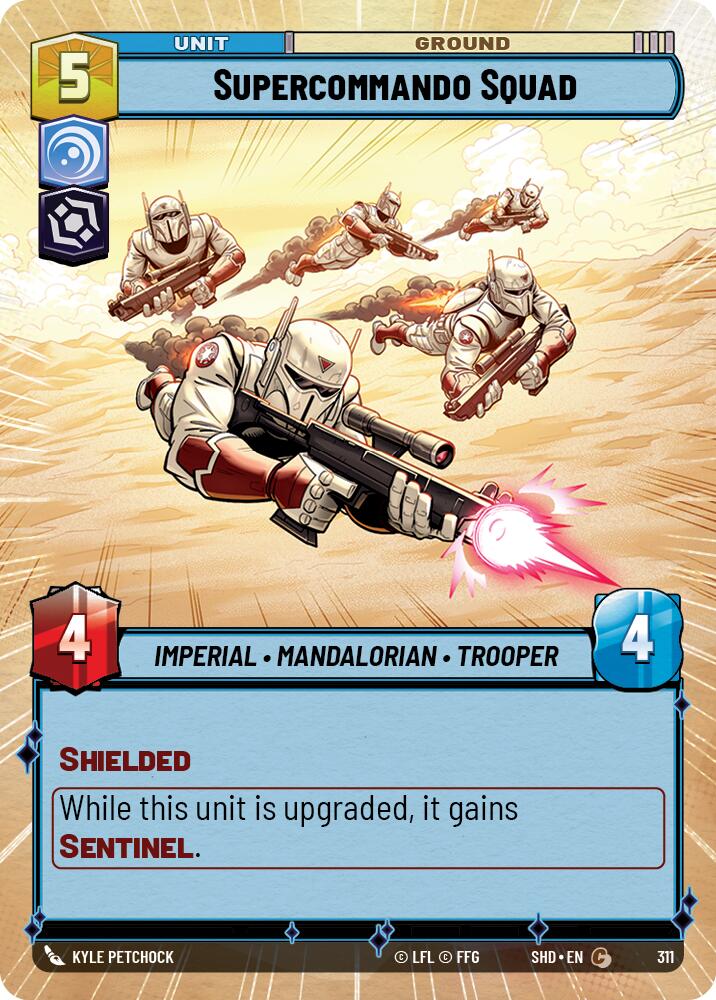 Supercommando Squad (Hyperspace) (311) [Shadows of the Galaxy] | Grognard Games