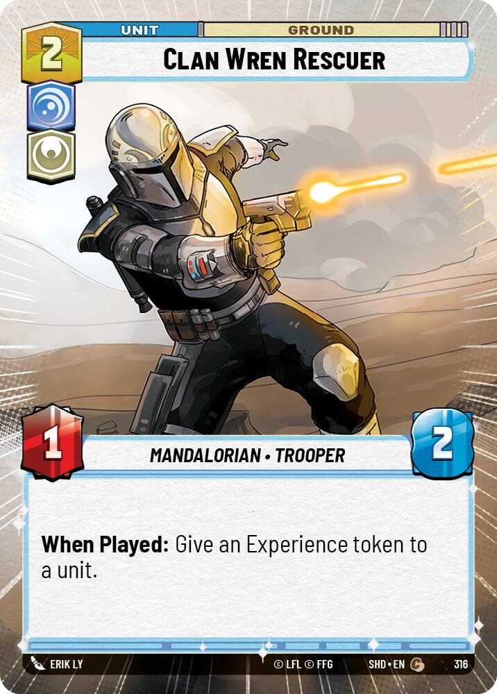 Clan Wren Rescuer (Hyperspace) (316) [Shadows of the Galaxy] | Grognard Games