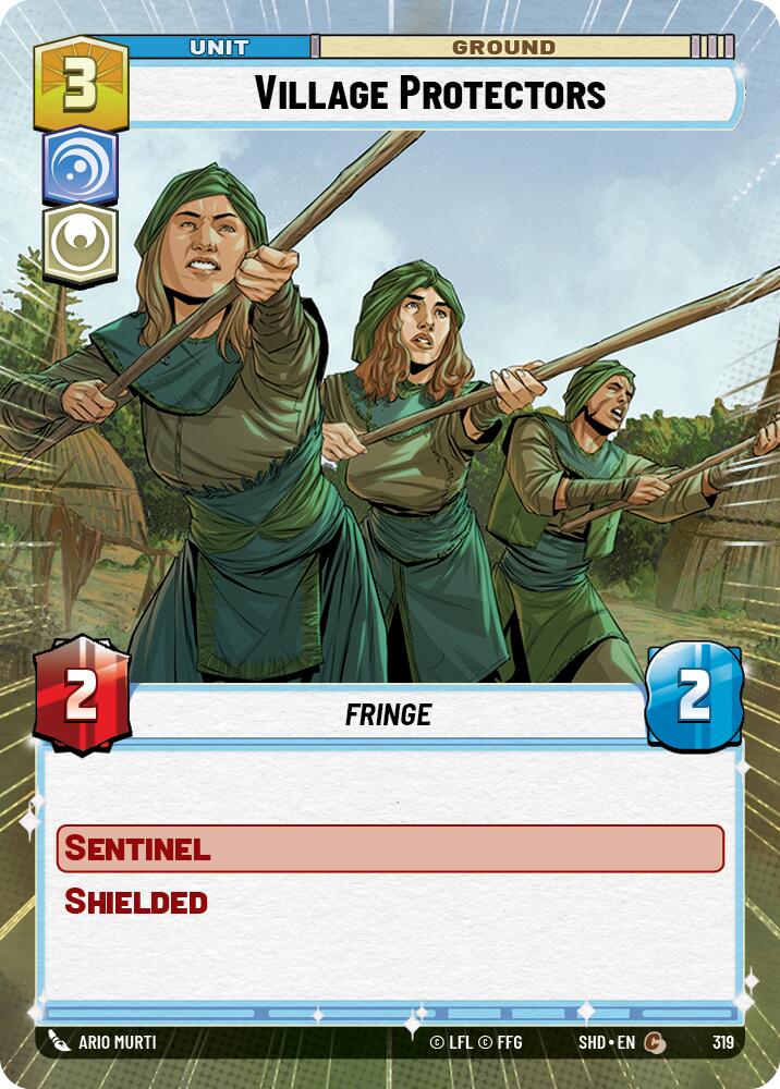 Village Protectors (Hyperspace) (319) [Shadows of the Galaxy] | Grognard Games