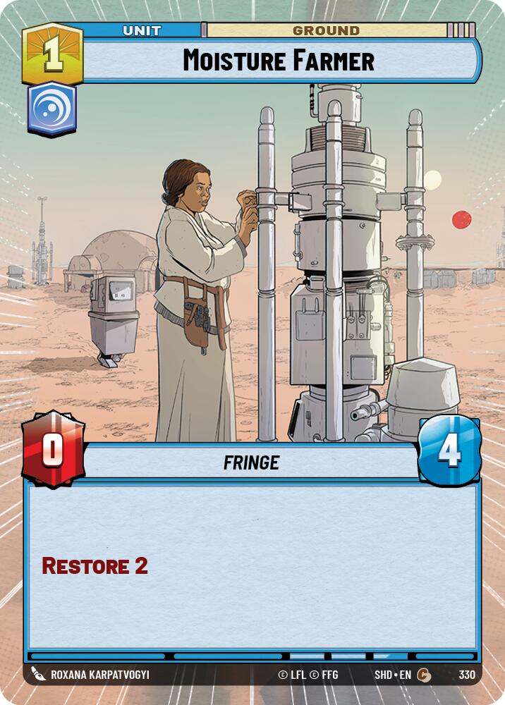 Moisture Farmer (Hyperspace) (330) [Shadows of the Galaxy] | Grognard Games