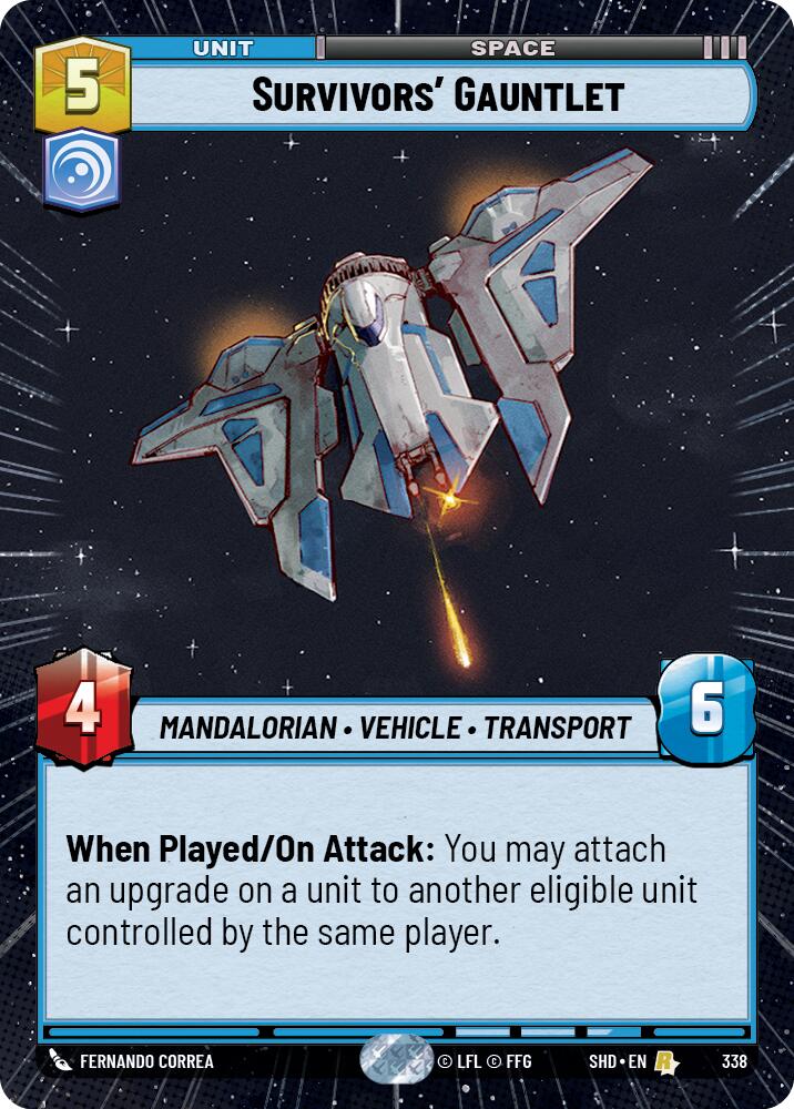 Survivors' Gauntlet (Hyperspace) (338) [Shadows of the Galaxy] | Grognard Games