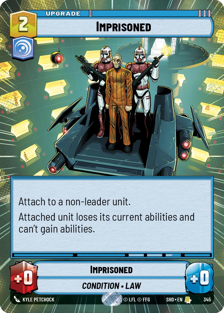Imprisoned (Hyperspace) (345) [Shadows of the Galaxy] | Grognard Games