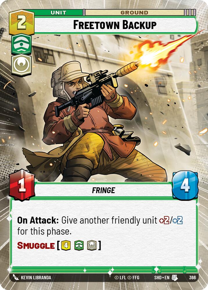 Freetown Backup (Hyperspace) (366) [Shadows of the Galaxy] | Grognard Games