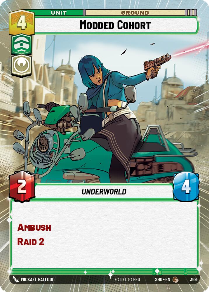 Modded Cohort (Hyperspace) (369) [Shadows of the Galaxy] | Grognard Games