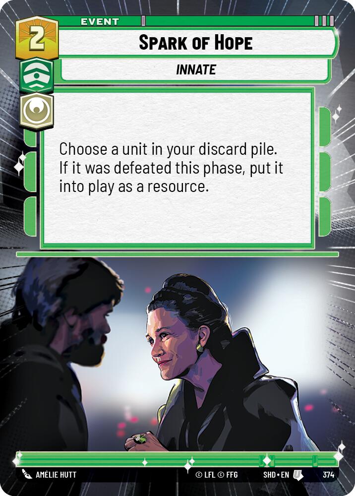 Spark of Hope (Hyperspace) (374) [Shadows of the Galaxy] | Grognard Games
