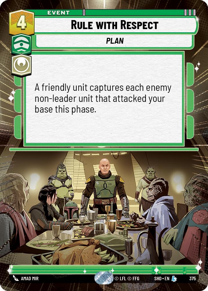 Rule With Respect (Hyperspace) (375) [Shadows of the Galaxy] | Grognard Games