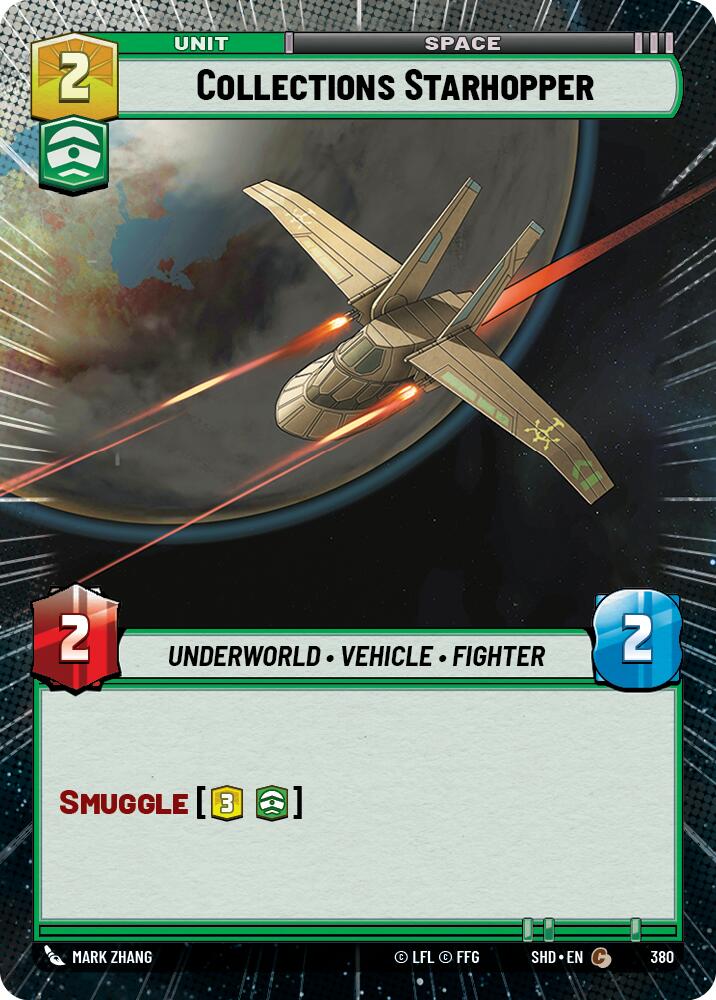 Collections Starhopper (Hyperspace) (380) [Shadows of the Galaxy] | Grognard Games