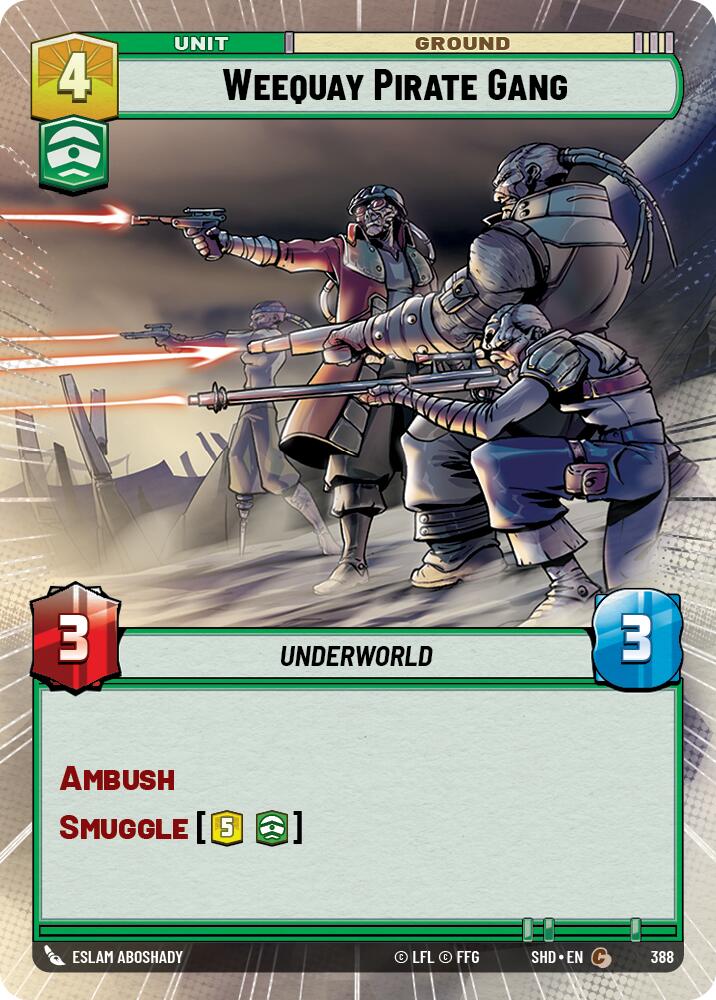 Weequay Pirate Gang (Hyperspace) (388) [Shadows of the Galaxy] | Grognard Games