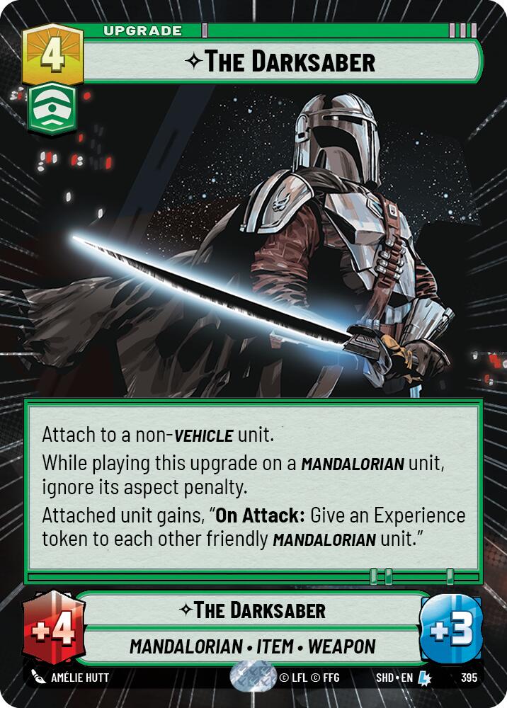 The Darksaber (Hyperspace) (395) [Shadows of the Galaxy] | Grognard Games