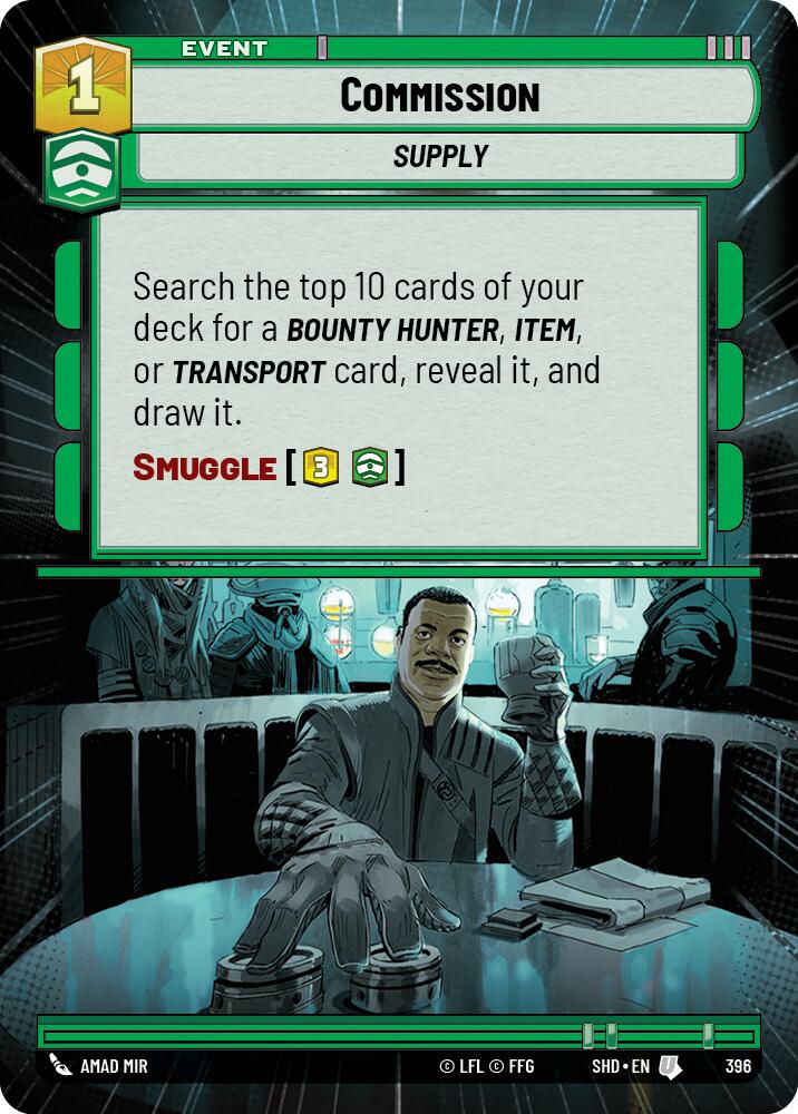 Commission (Hyperspace) (396) [Shadows of the Galaxy] | Grognard Games