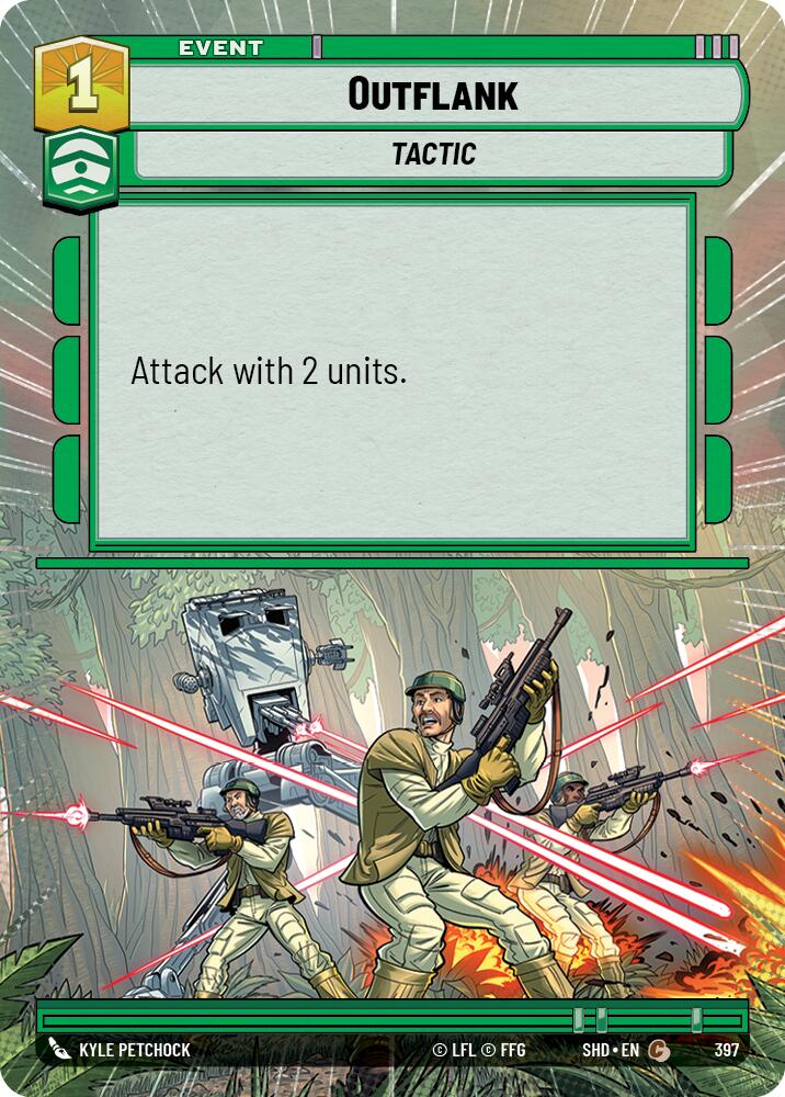 Outflank (Hyperspace) (397) [Shadows of the Galaxy] | Grognard Games