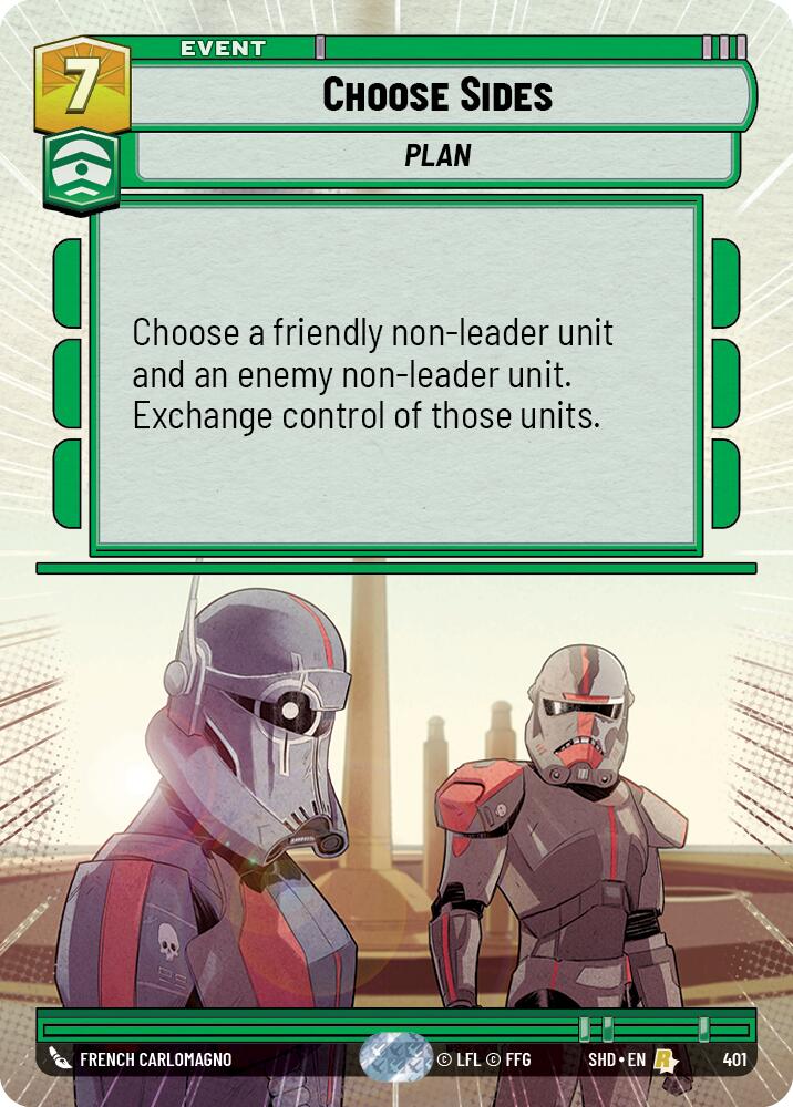 Choose Sides (Hyperspace) (401) [Shadows of the Galaxy] | Grognard Games