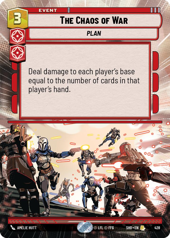 The Chaos of War (Hyperspace) (428) [Shadows of the Galaxy] | Grognard Games