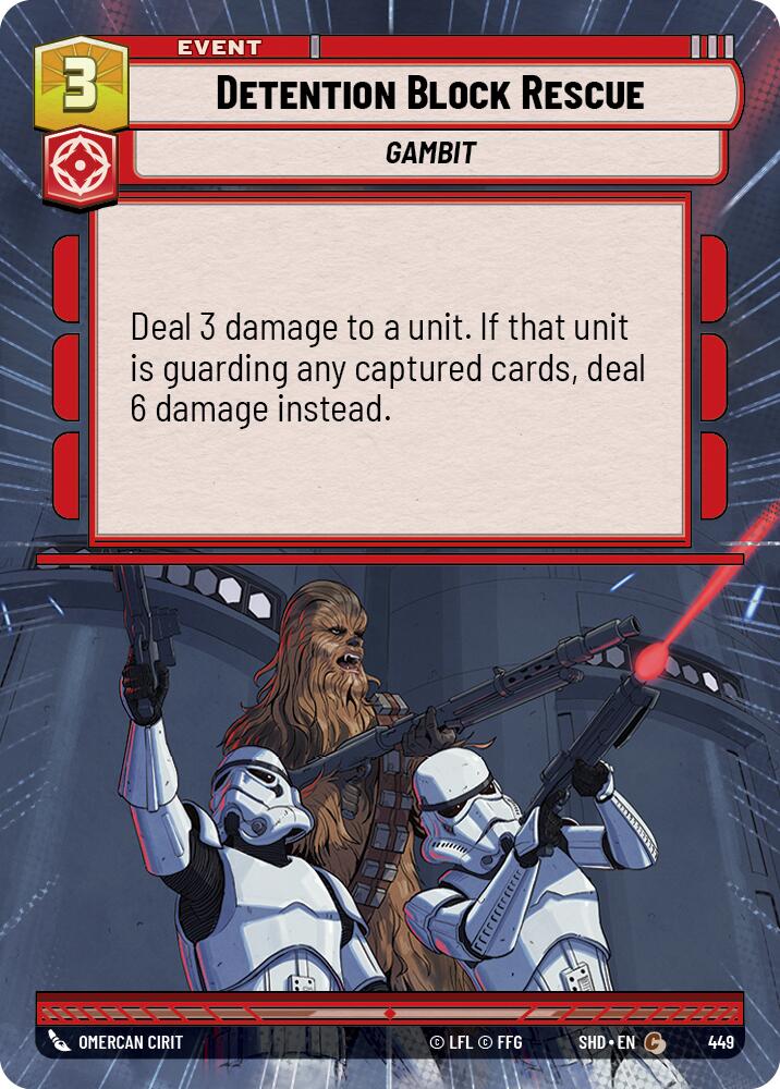 Detention Block Rescue (Hyperspace) (449) [Shadows of the Galaxy] | Grognard Games