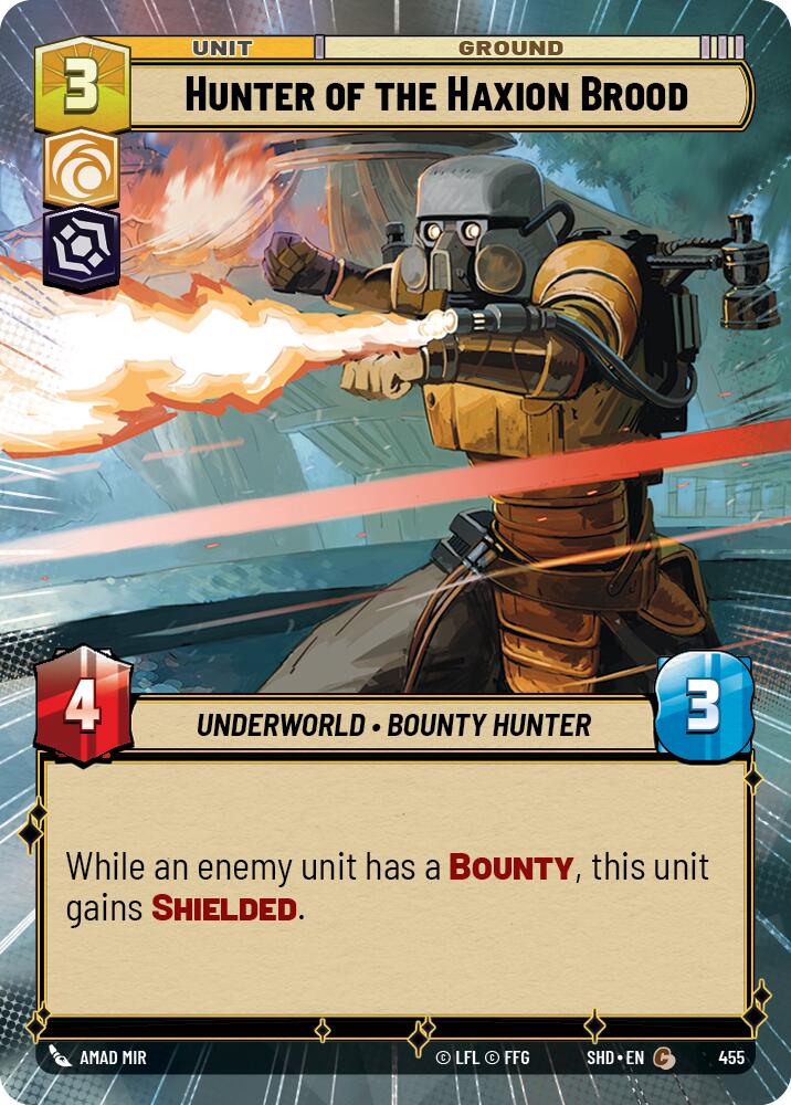 Hunter of the Haxion Brood (Hyperspace) (455) [Shadows of the Galaxy] | Grognard Games