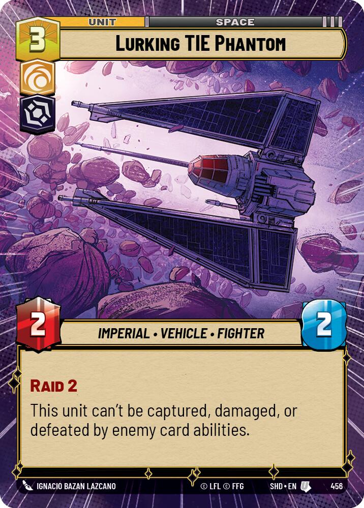 Lurking TIE Phantom (Hyperspace) (456) [Shadows of the Galaxy] | Grognard Games