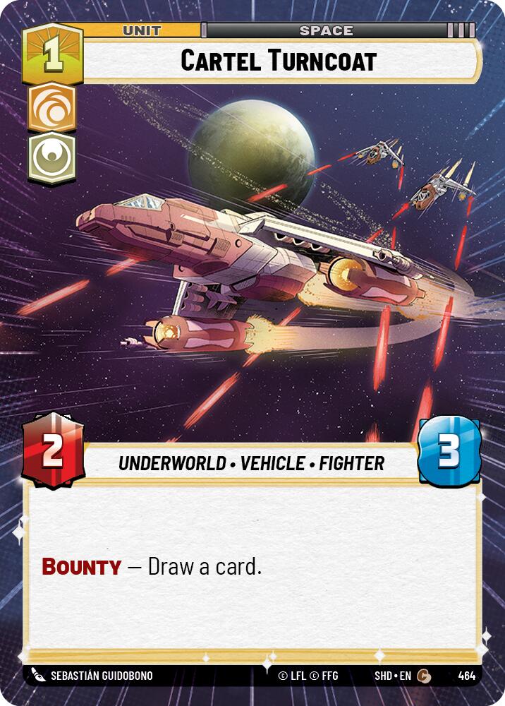 Cartel Turncoat (Hyperspace) (464) [Shadows of the Galaxy] | Grognard Games