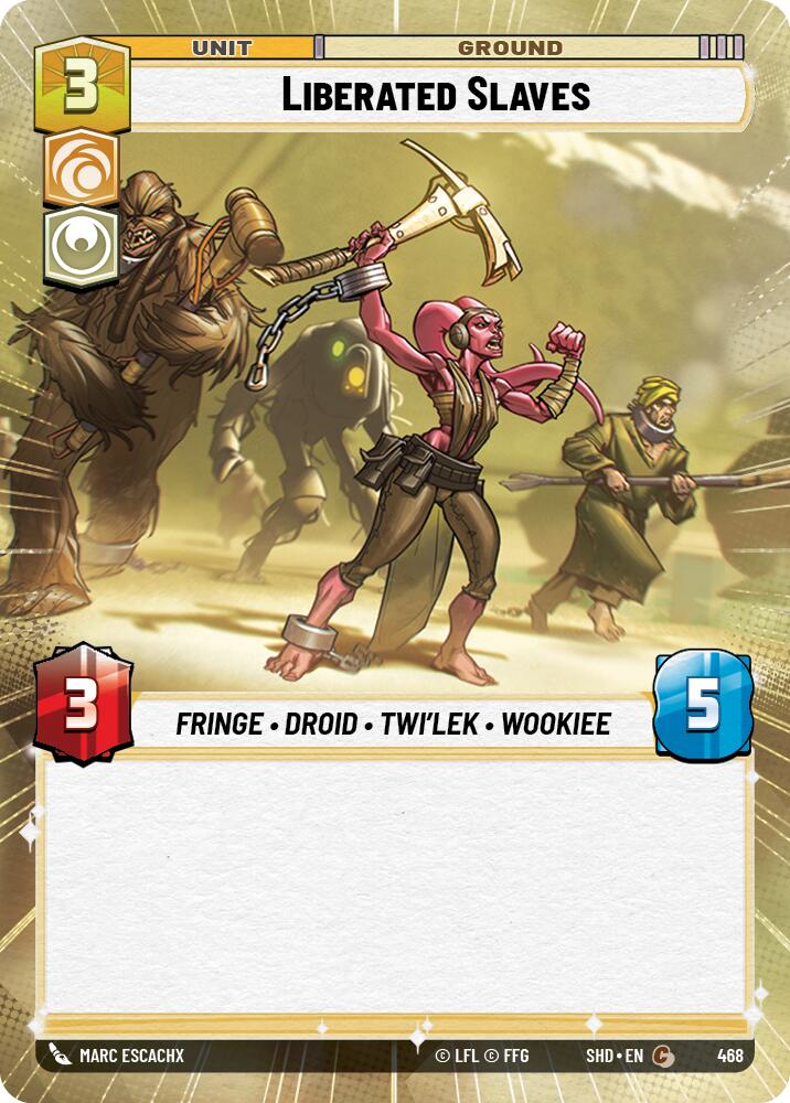 Liberated Slaves (Hyperspace) (468) [Shadows of the Galaxy] | Grognard Games