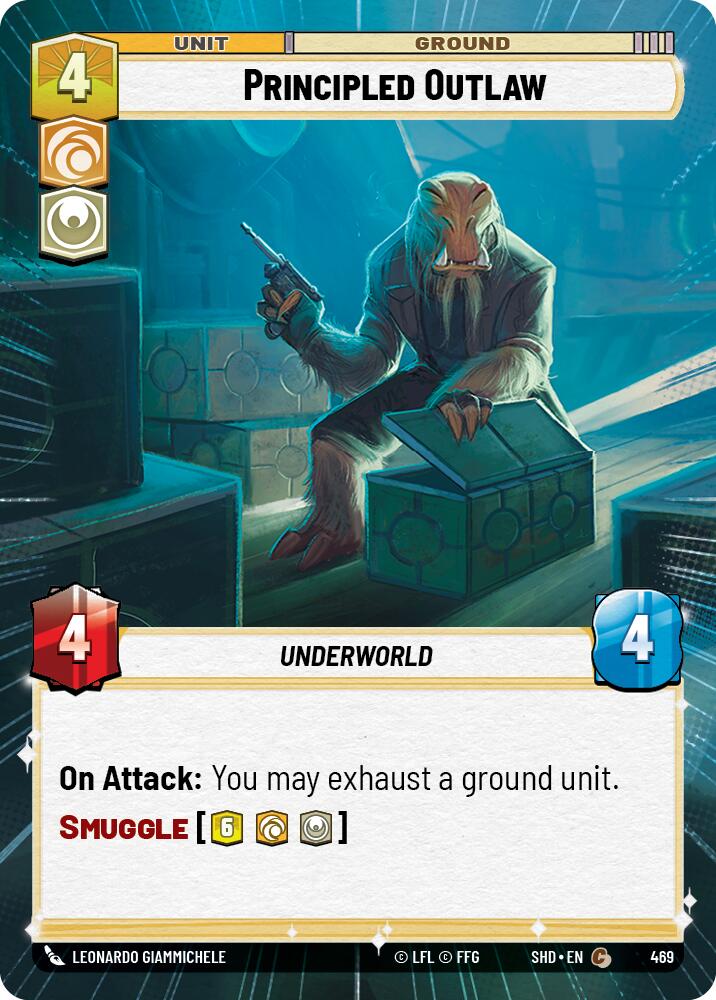 Principled Outlaw (Hyperspace) (469) [Shadows of the Galaxy] | Grognard Games