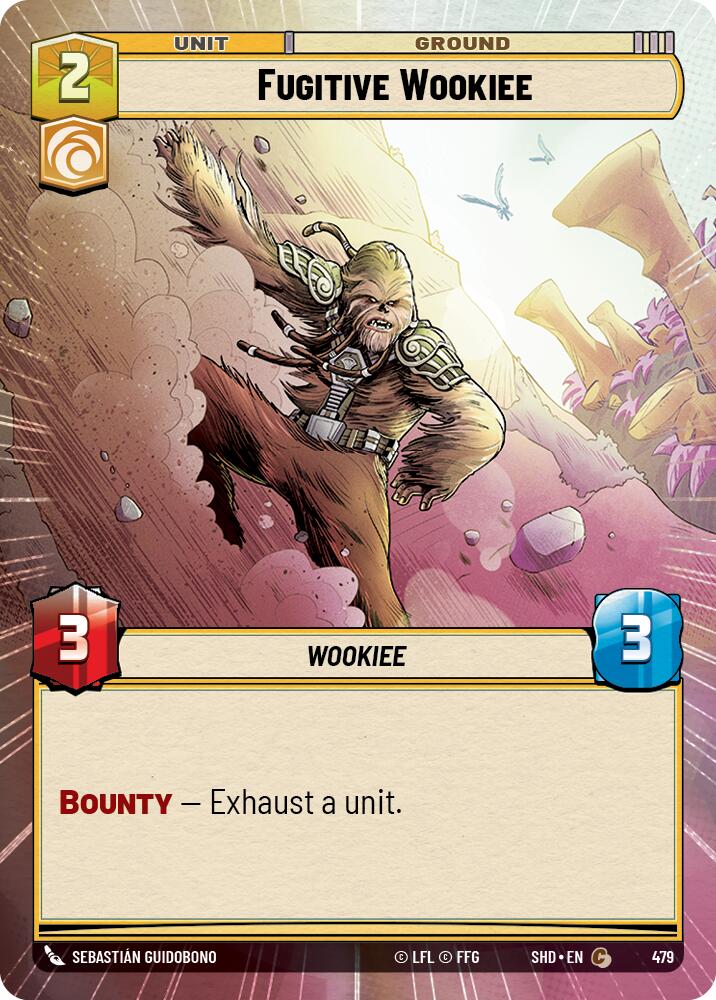 Fugitive Wookiee (Hyperspace) (479) [Shadows of the Galaxy] | Grognard Games