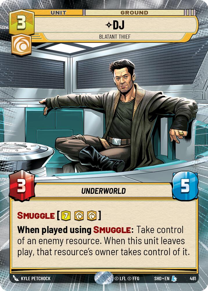 DJ - Blatant Thief (Hyperspace) (481) [Shadows of the Galaxy] | Grognard Games