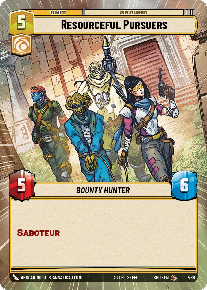 Resourceful Pursuers (Hyperspace) (486) [Shadows of the Galaxy] | Grognard Games