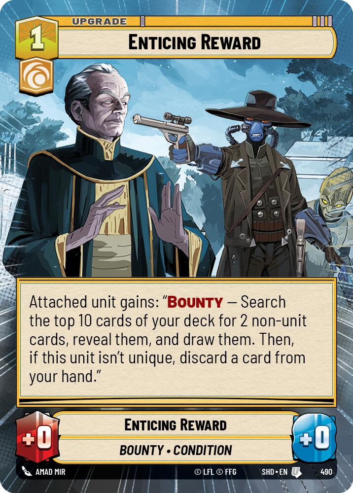 Enticing Reward (Hyperspace) (490) [Shadows of the Galaxy] | Grognard Games