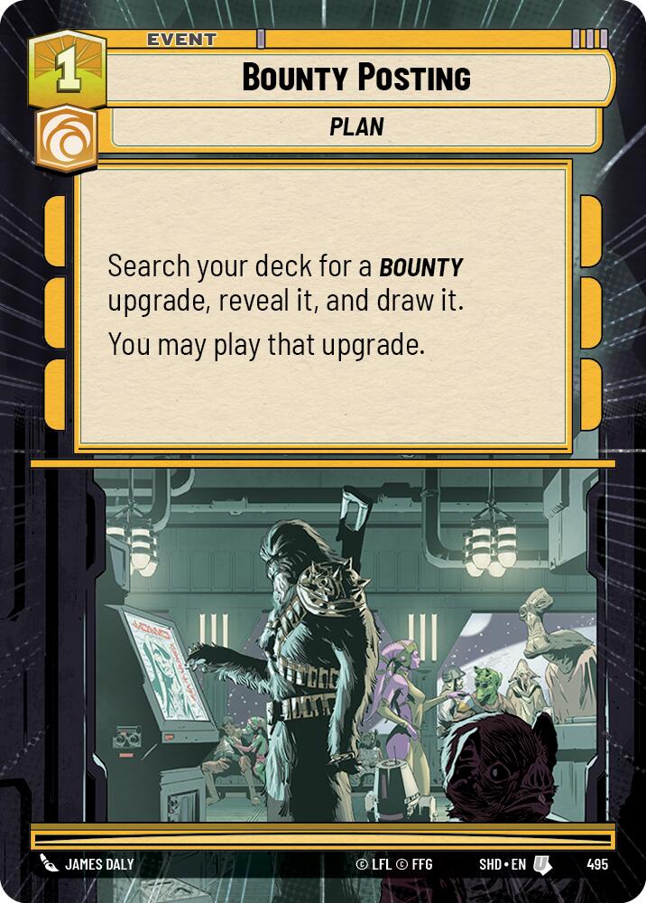 Bounty Posting (Hyperspace) (495) [Shadows of the Galaxy] | Grognard Games