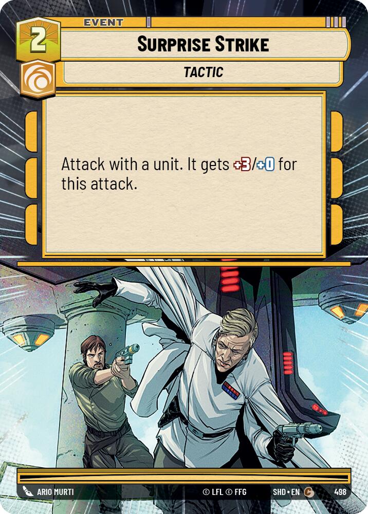 Surprise Strike (Hyperspace) (498) [Shadows of the Galaxy] | Grognard Games