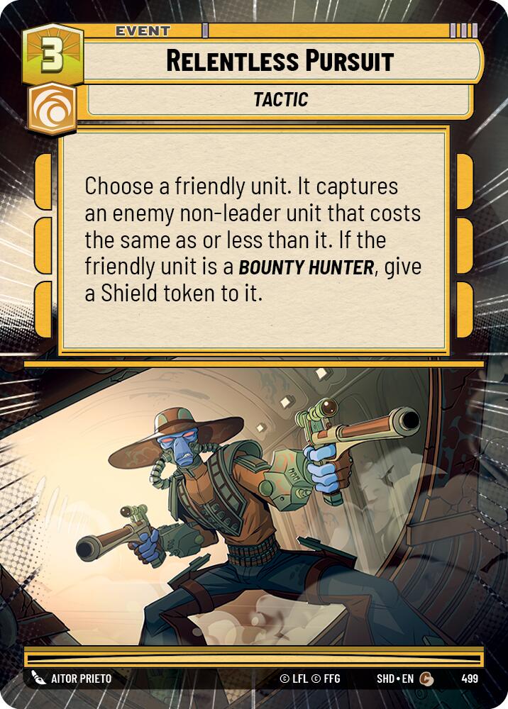 Relentless Pursuit (Hyperspace) (499) [Shadows of the Galaxy] | Grognard Games