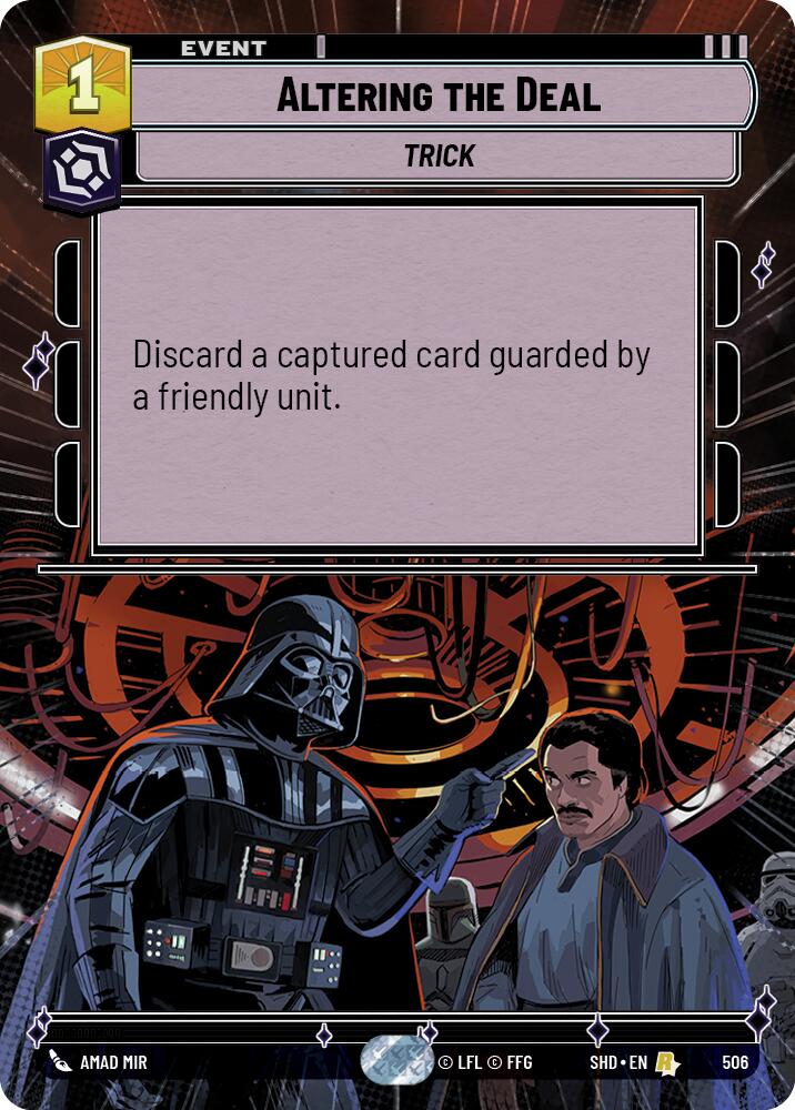 Altering the Deal (Hyperspace) (506) [Shadows of the Galaxy] | Grognard Games