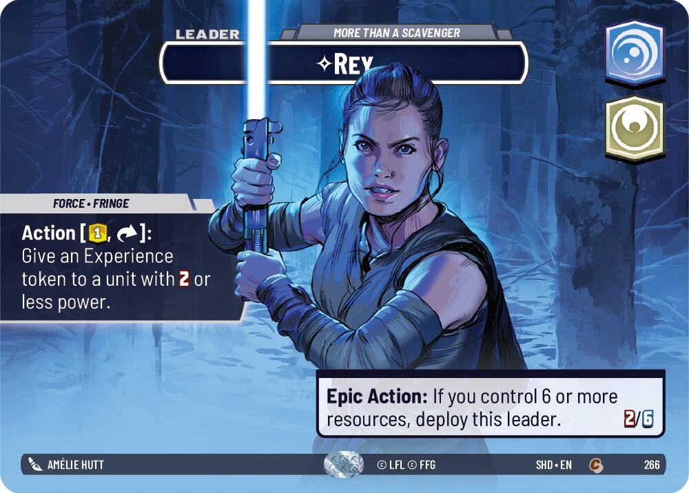 Rey - More Than a Scavenger (Showcase) (266) [Shadows of the Galaxy] | Grognard Games