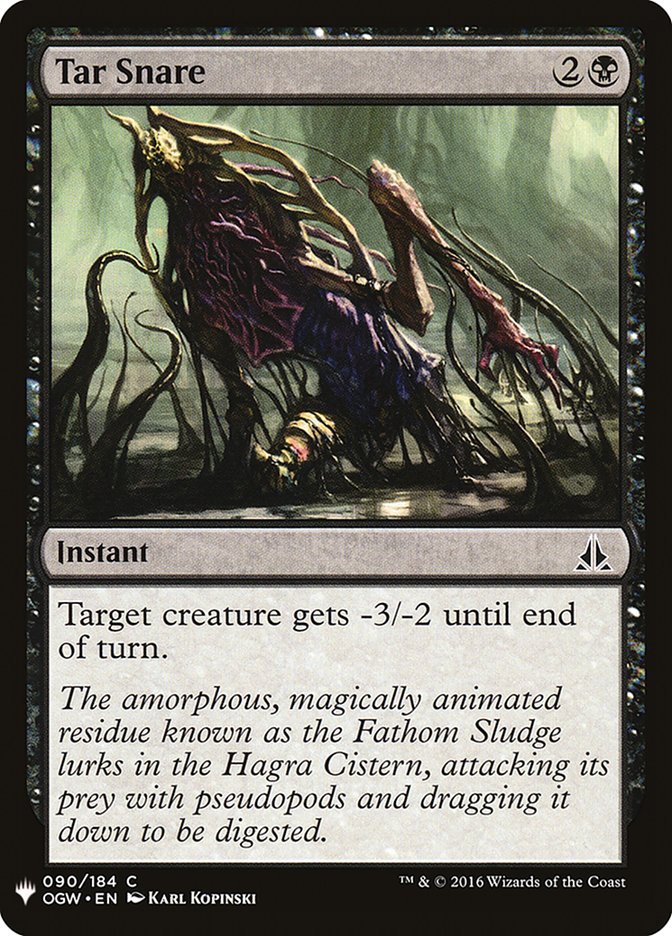 Tar Snare [Mystery Booster] | Grognard Games