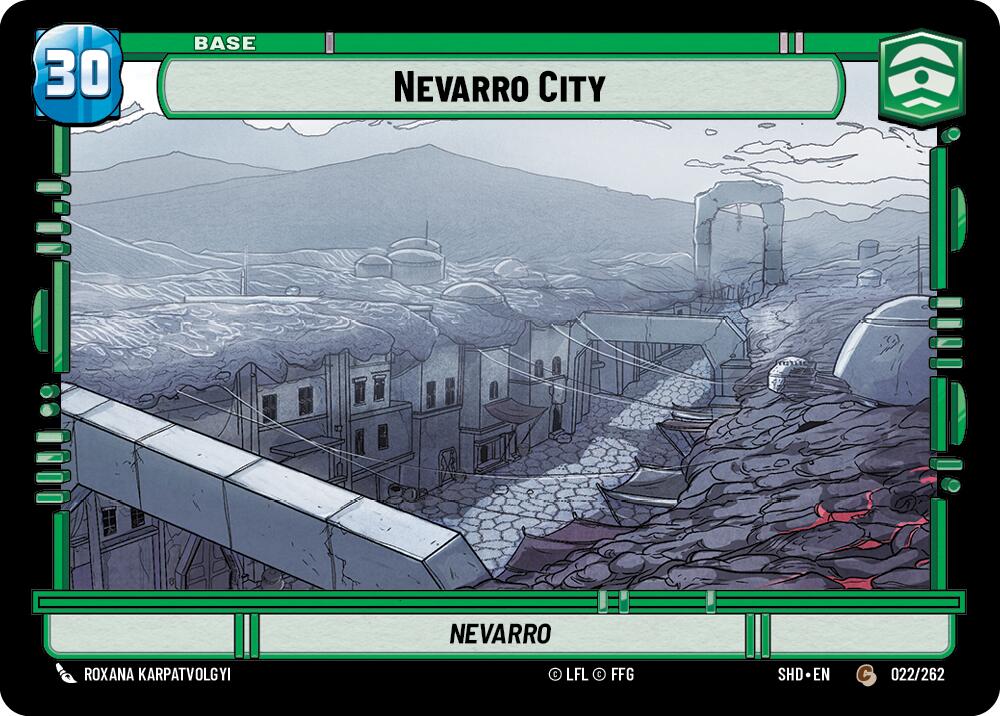 Nevarro City // Shield (022 // T02) [Shadows of the Galaxy] | Grognard Games