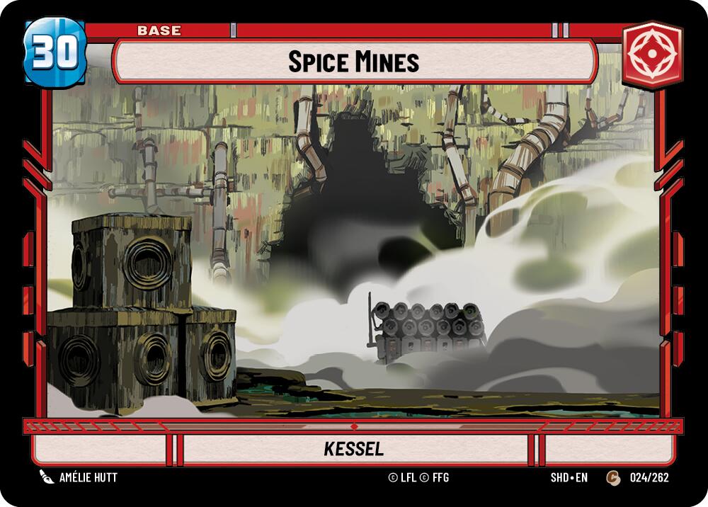 Spice Mines // Shield (024 // T02) [Shadows of the Galaxy] | Grognard Games