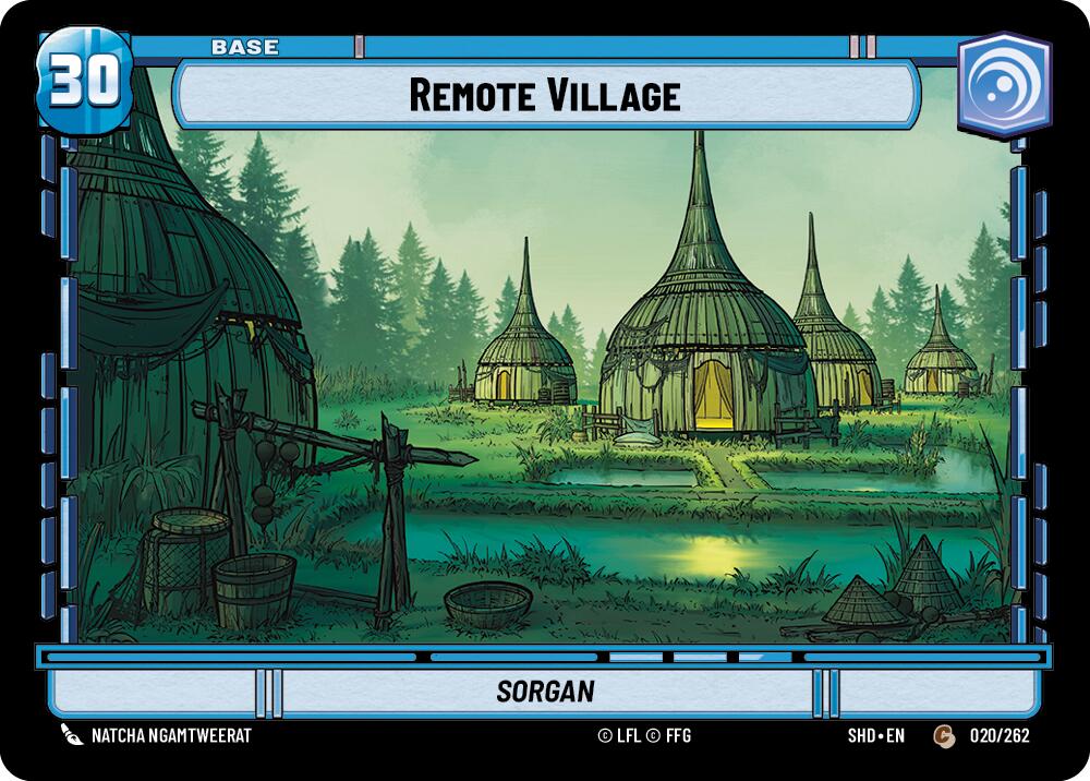 Remote Village // Experience (020 // T01) [Shadows of the Galaxy] | Grognard Games