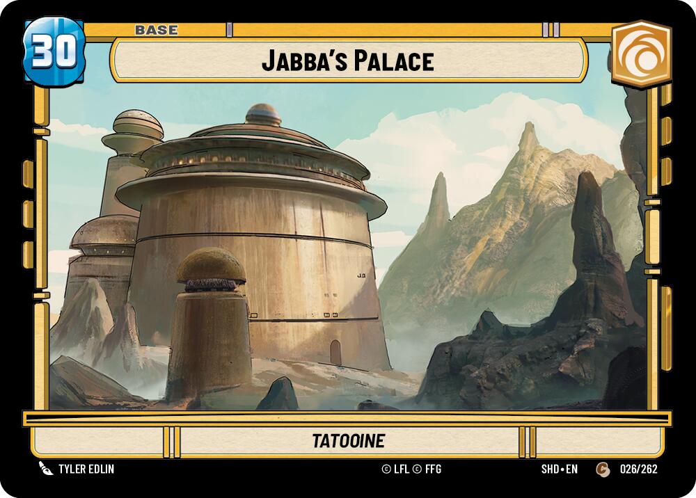 Jabba's Palace // Experience (026 // T01) [Shadows of the Galaxy] | Grognard Games