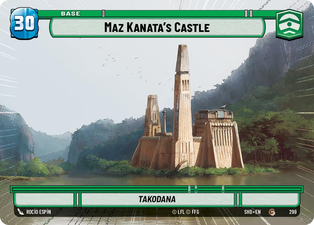 Maz Kanata's Castle // Experience (Hyperspace) (299 // T03) [Shadows of the Galaxy] | Grognard Games