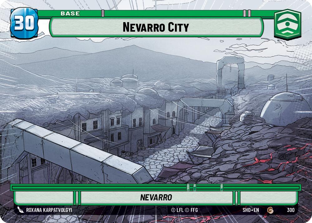 Nevarro City // Shield (Hyperspace) (300 // T04) [Shadows of the Galaxy] | Grognard Games