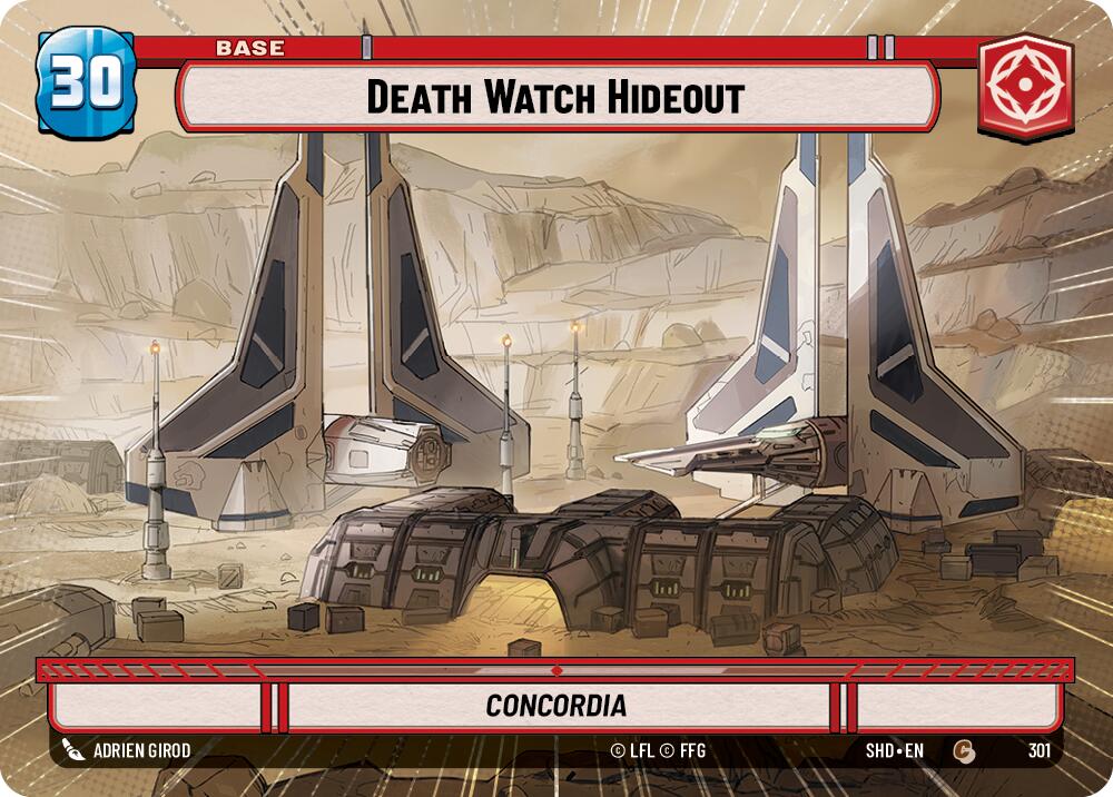 Death Watch Hideout // Experience (Hyperspace) (301 // T03) [Shadows of the Galaxy] | Grognard Games