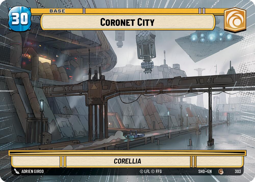 Coronet City // Experience (Hyperspace) (303 // T03) [Shadows of the Galaxy] | Grognard Games