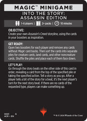 Into The Story: Assassin Edition (Magic Minigame) [Assassin's Creed Minigame] | Grognard Games