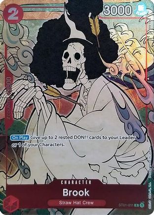 Brook (English Version 1st Anniversary Set) (ST01-011) - One Piece Promotion Cards Foil | Grognard Games