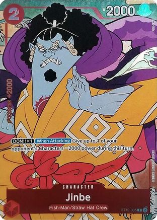 Jinbe (English Version 1st Anniversary Set) (ST10-005) - One Piece Promotion Cards Foil | Grognard Games